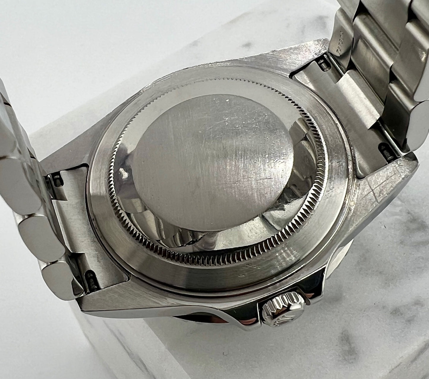 Rolex GMT-Master II 16710 Black Bezel 2004 SEL No Holes only watch