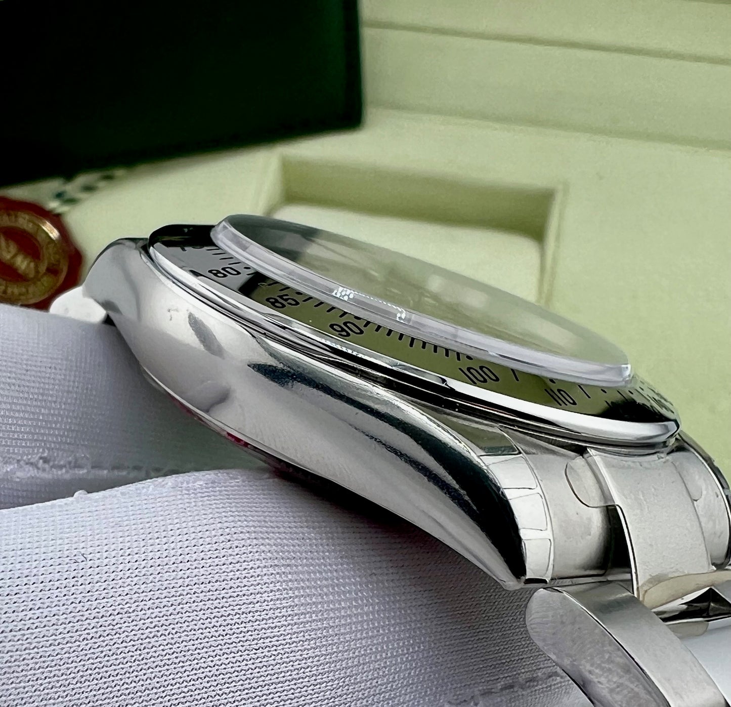 Rolex Daytona 116520 Black Dial 2006 NOS Full Set Full Stickers Ita