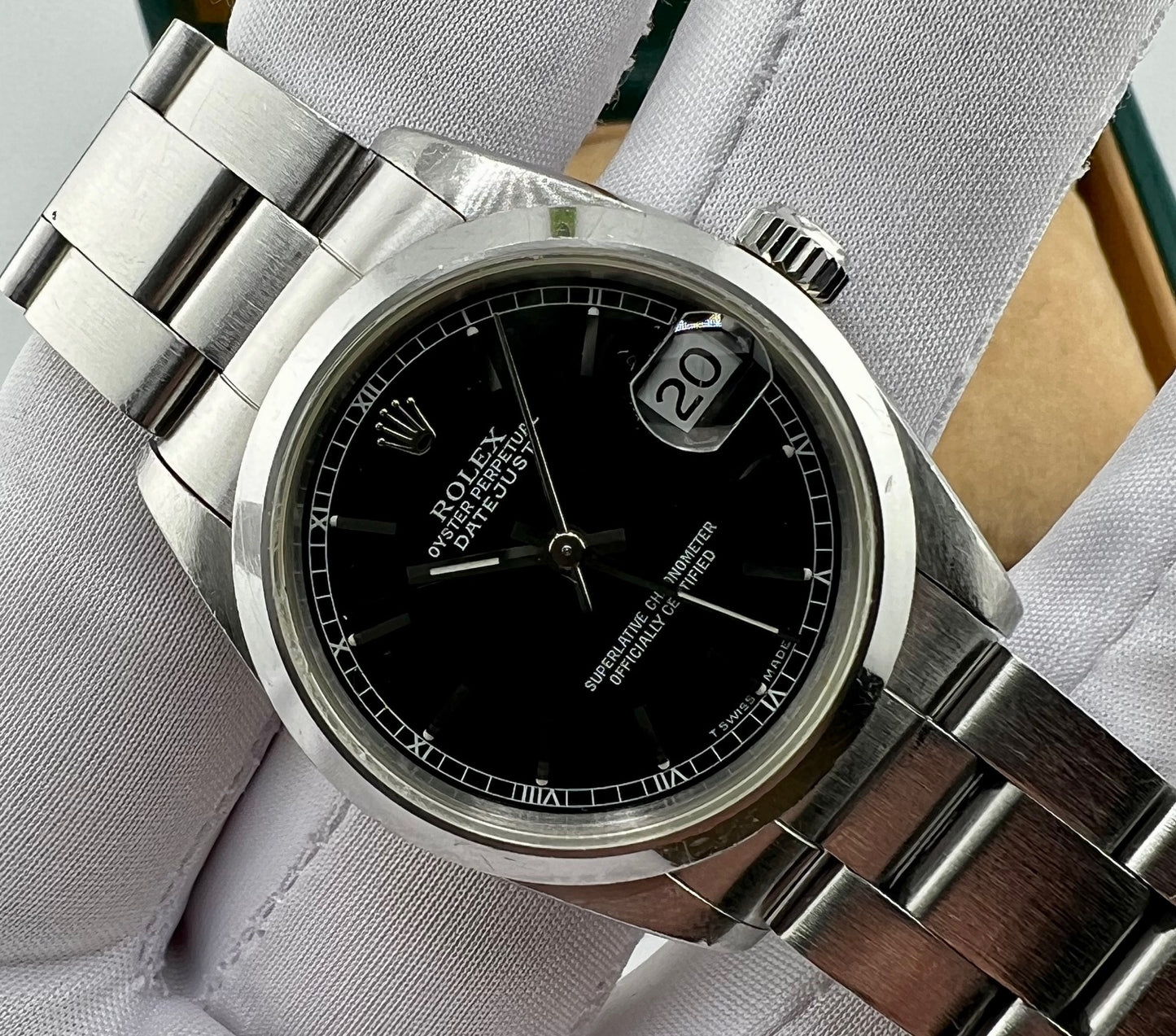 Rolex Datejust 31mm 68240 Black Dial 1992 No paper rolex