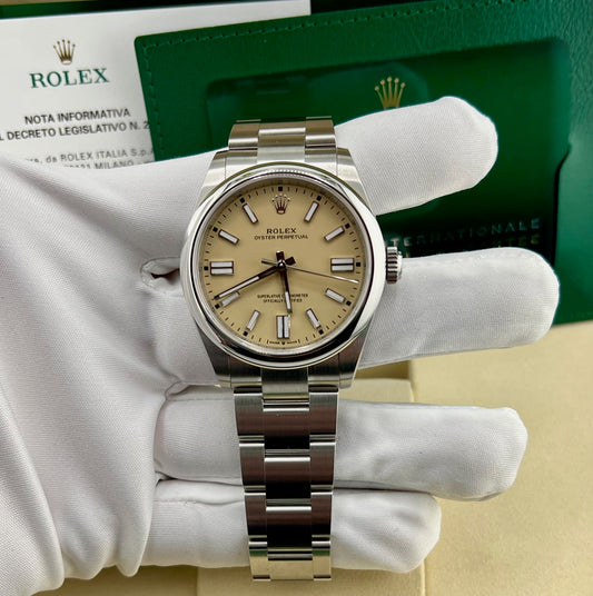 Rolex Oyster Perpetual Stainless Dial (2025) 41mm NEW