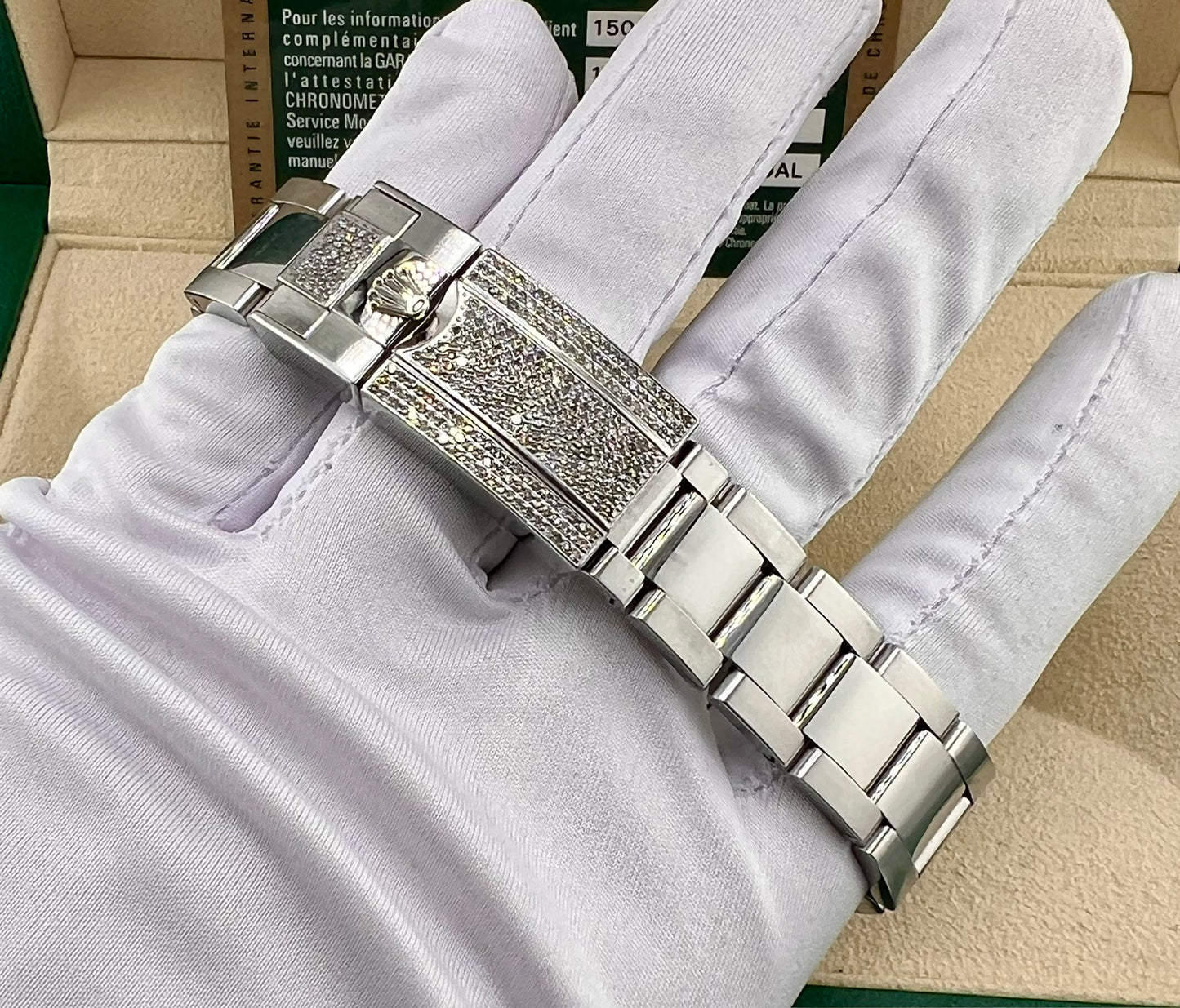 Rolex Gmt Master II 116710LN 2012 Custom Ice