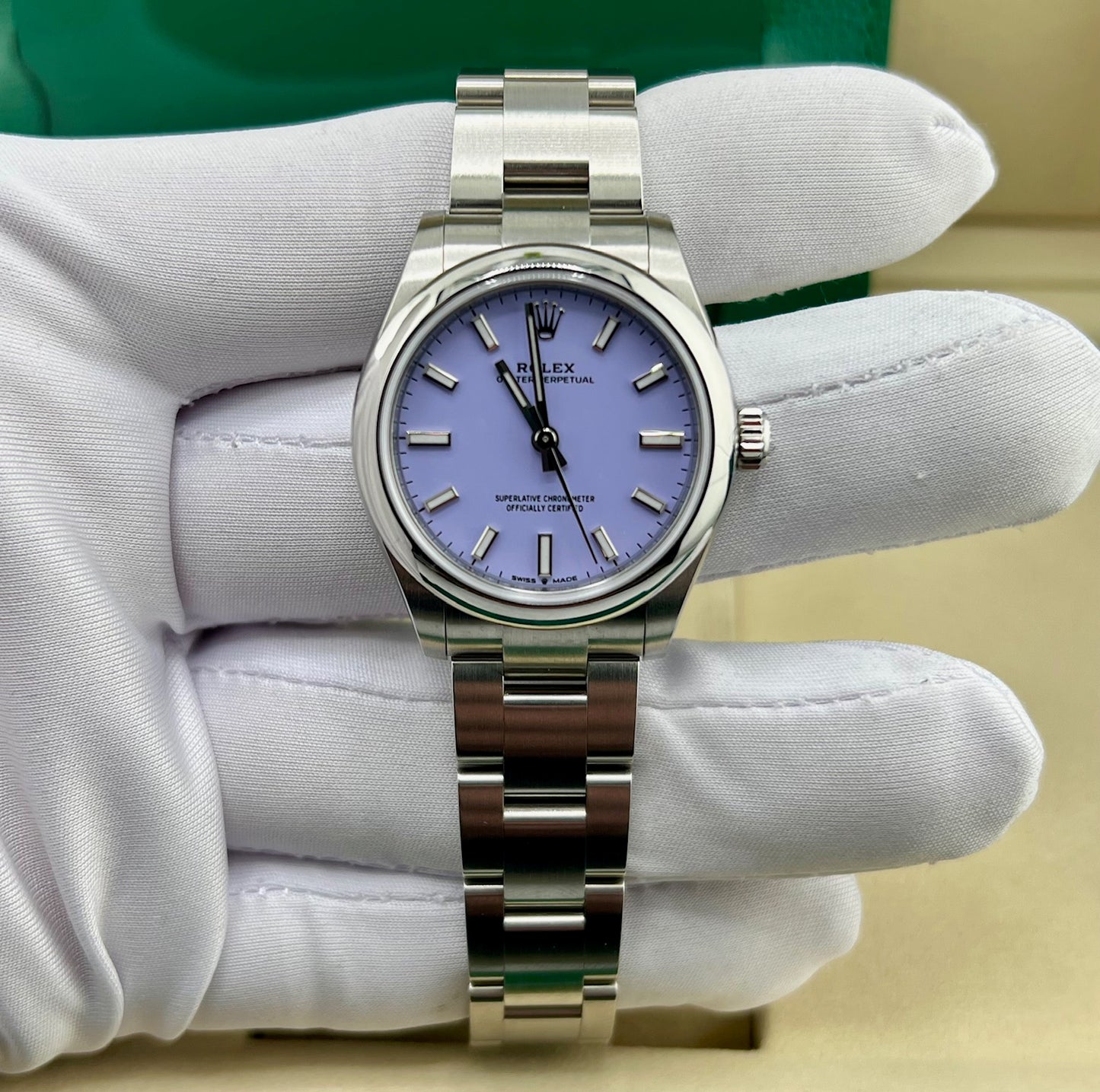Rolex Oyster Perpetual 31mm Lavanda 277200 NEW 2025