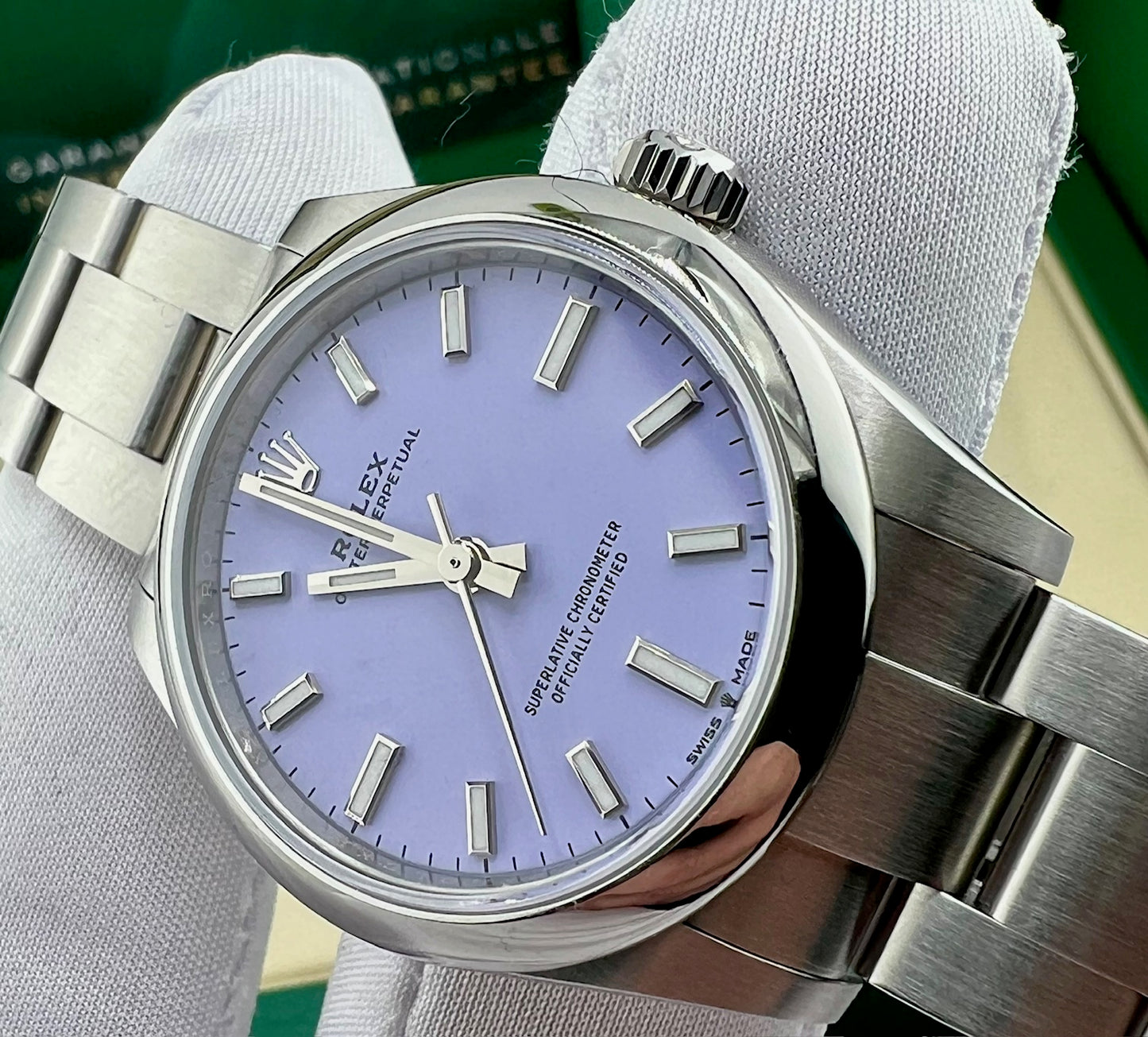 Rolex Oyster Perpetual 31mm Lavanda 277200 NEW 2025