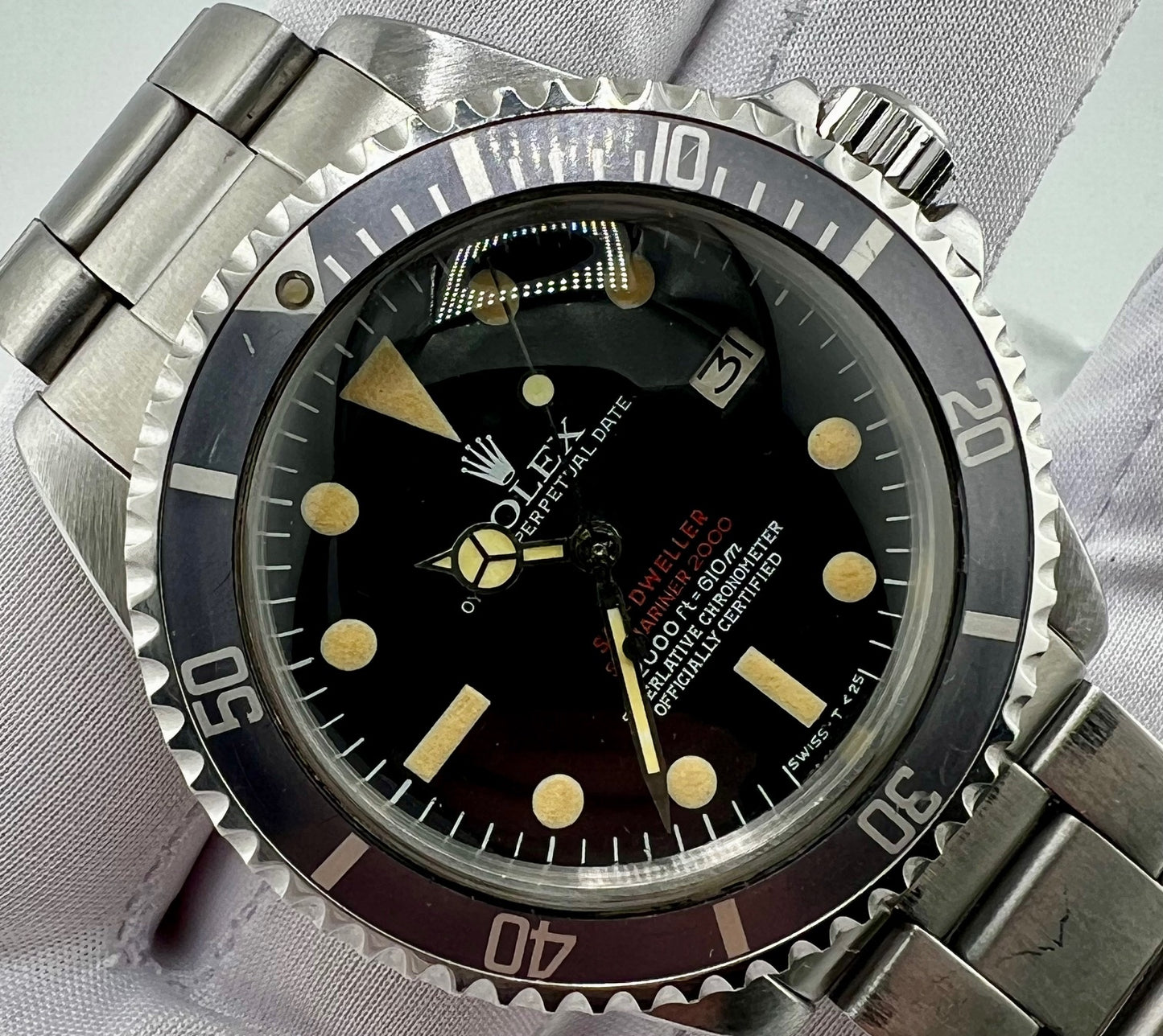 Rolex Sea-Dweller 1665 Doppia Scritta Rossa 1972