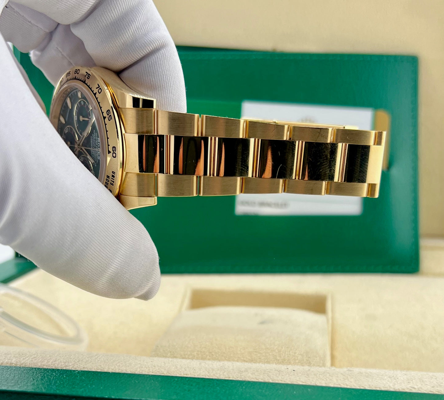 Rolex Daytona 116508 Green Dial 2020 Ita Full Set