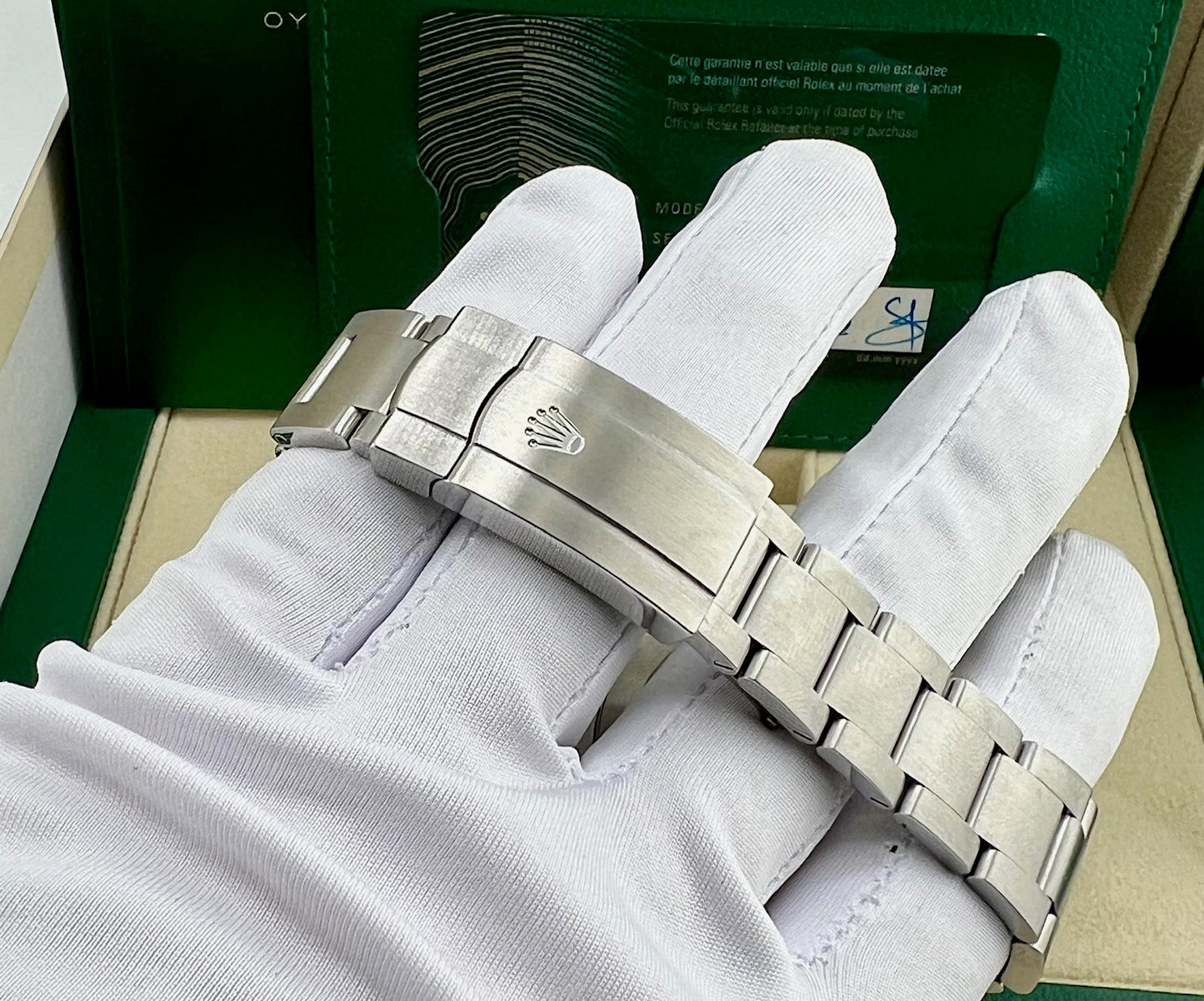 Rolex Oyster Perpetual 41mm 124300 Blue Dial ''OMAN'' NEW 2022