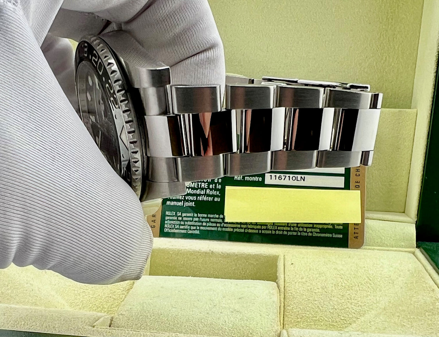 Rolex Gmt Master 116710LN 2008 Box&Paper (HK)