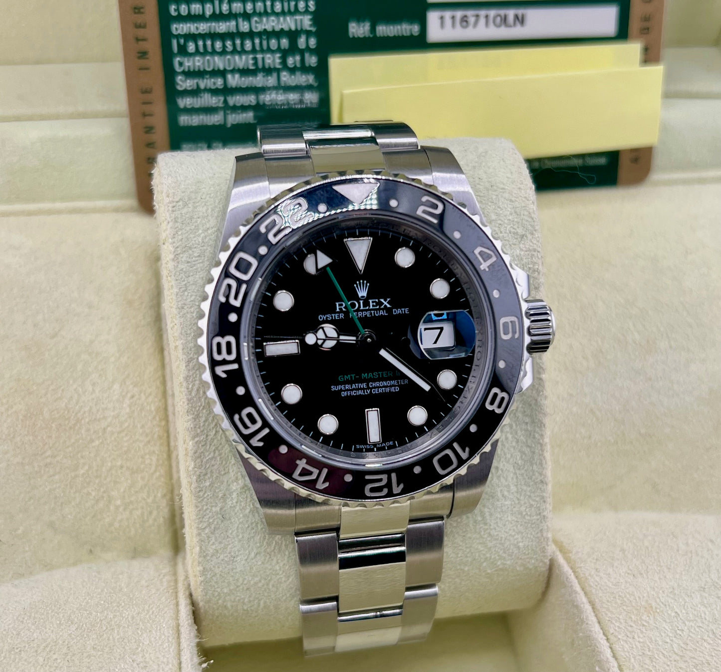 Rolex Gmt Master 116710LN 2008 Box&Paper (HK)