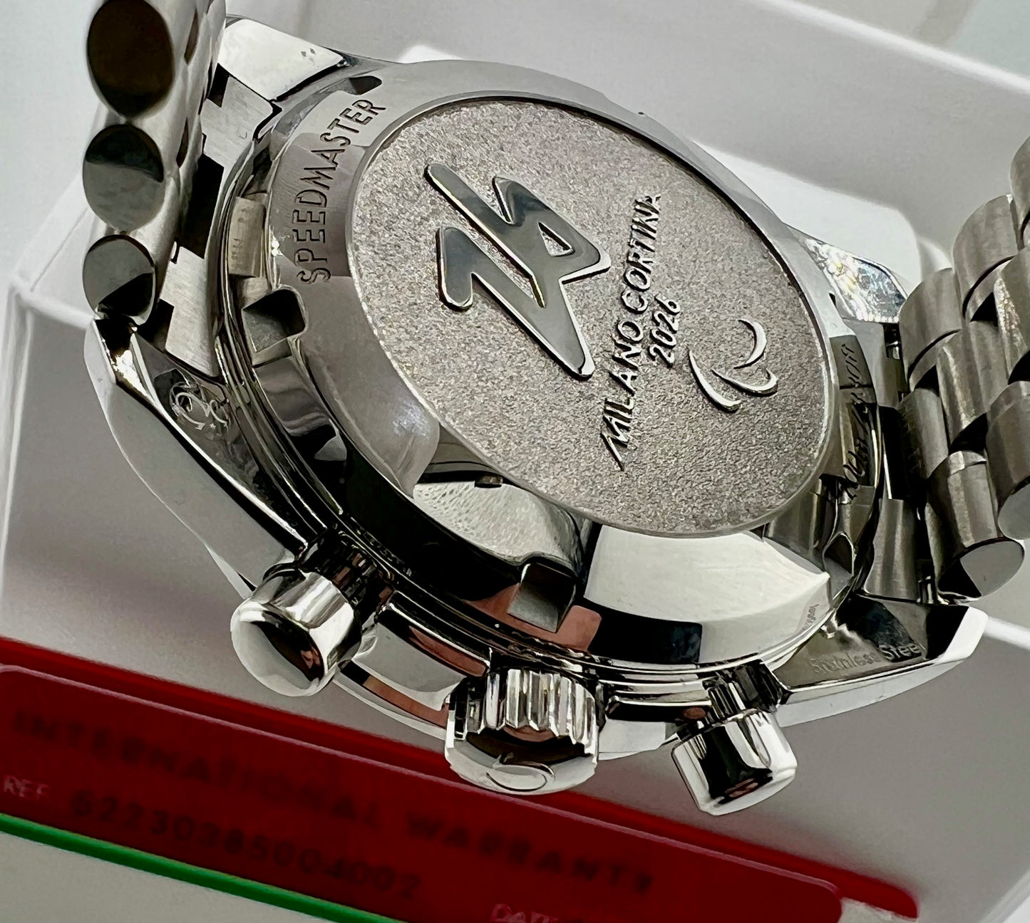 Omega 38 Speedmaster Milano Cortina 2026 NEW