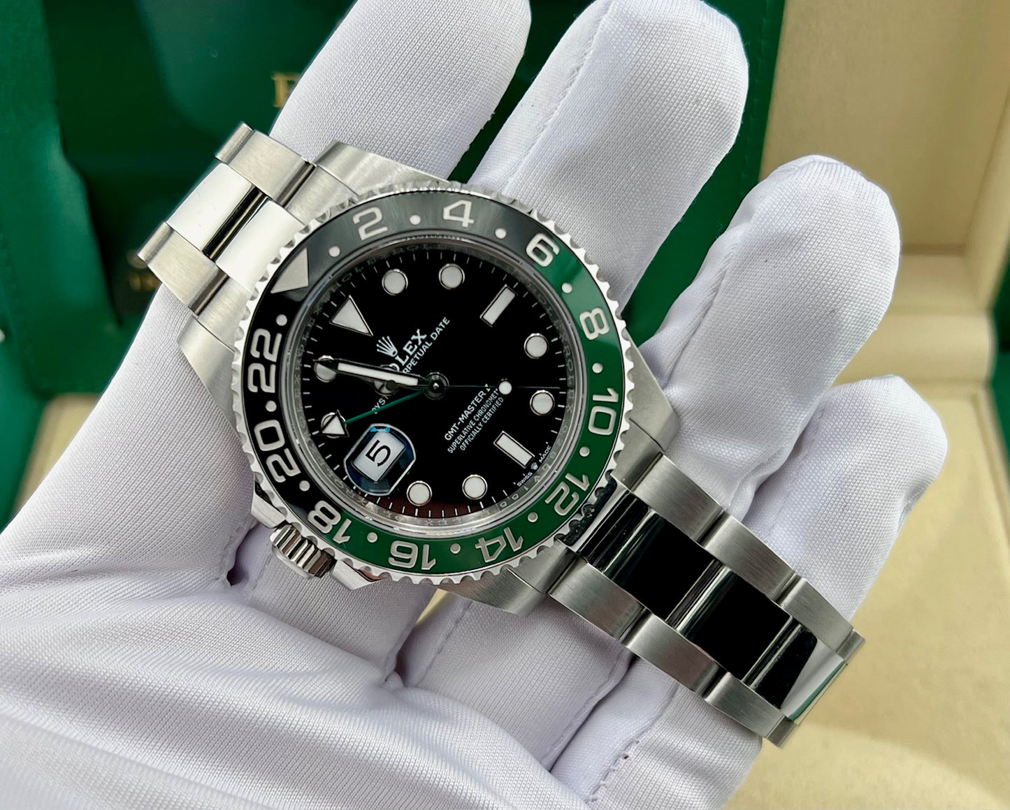 Rolex GMT-Master II ''Sprite'' 126720VTNR Oyster 2025