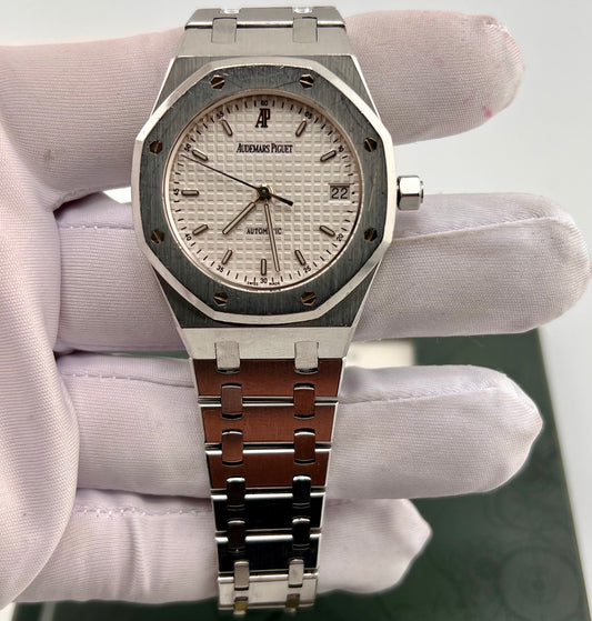 Audemars Piguet Royal Oak 14790ST 36mm White Dial No Box AP Ita 2003