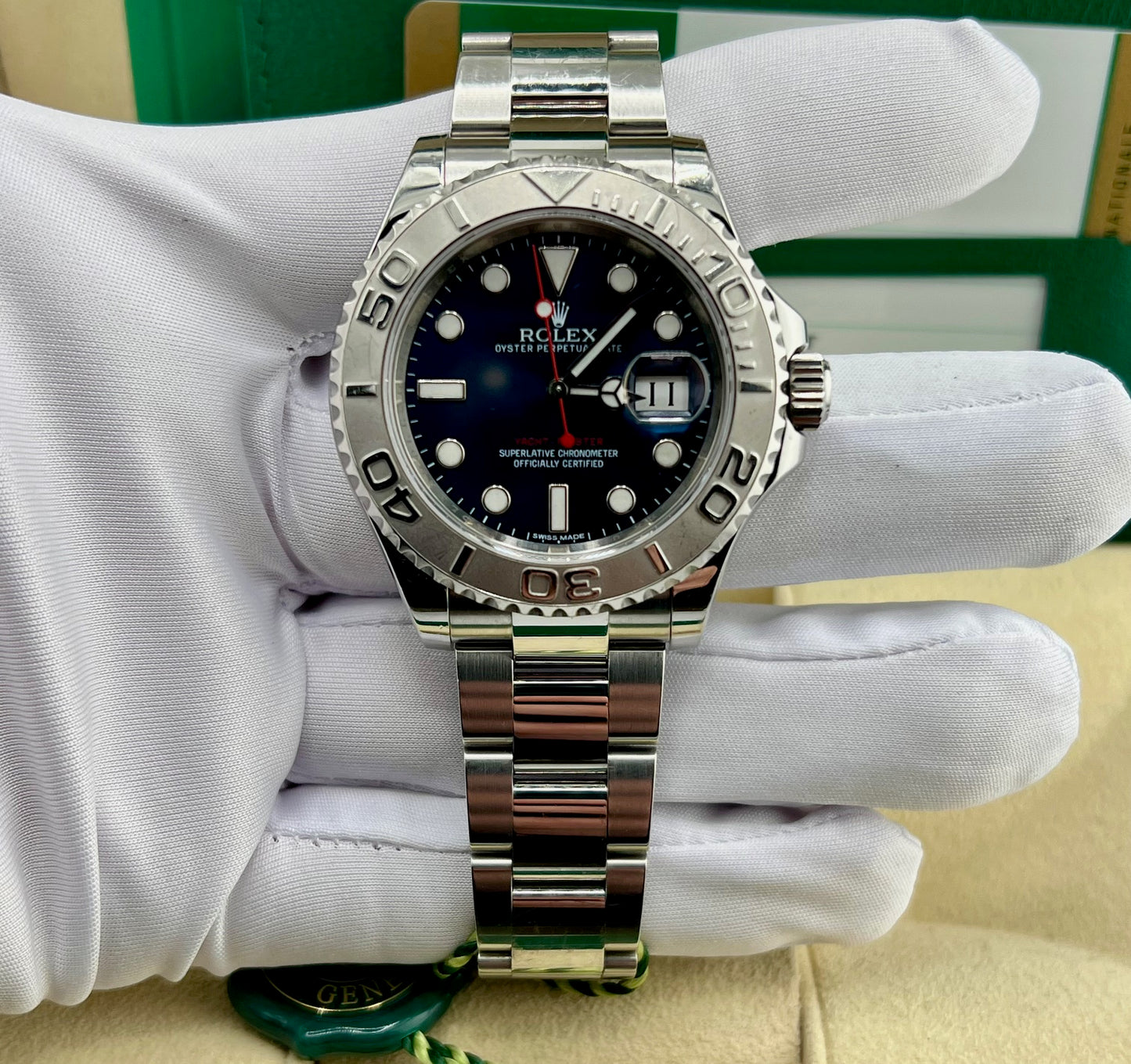Rolex Yacht-Master 40mm 116622 Blue Dial 2016 Full Set