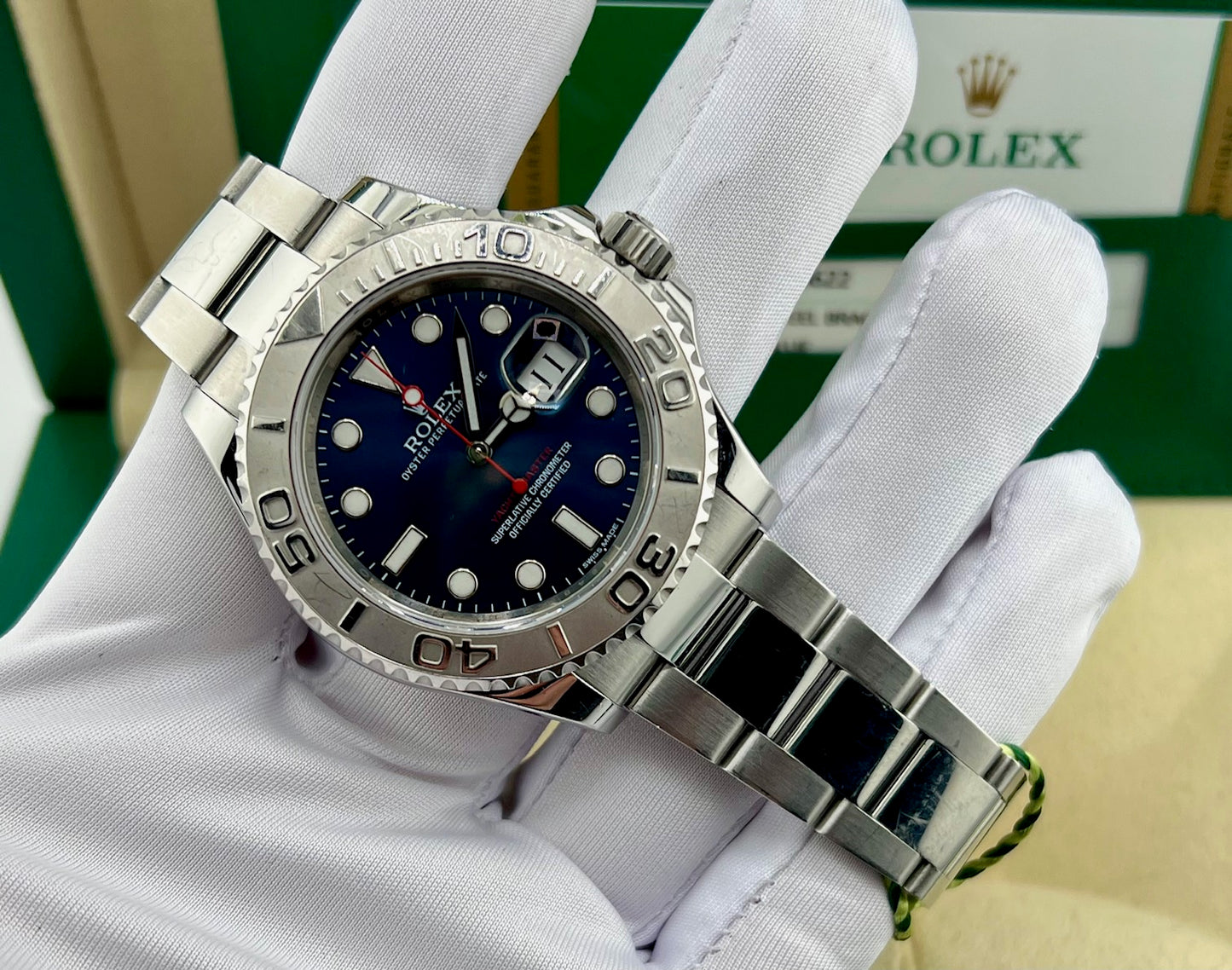 Rolex Yacht-Master 40mm 116622 Blue Dial 2016 Full Set