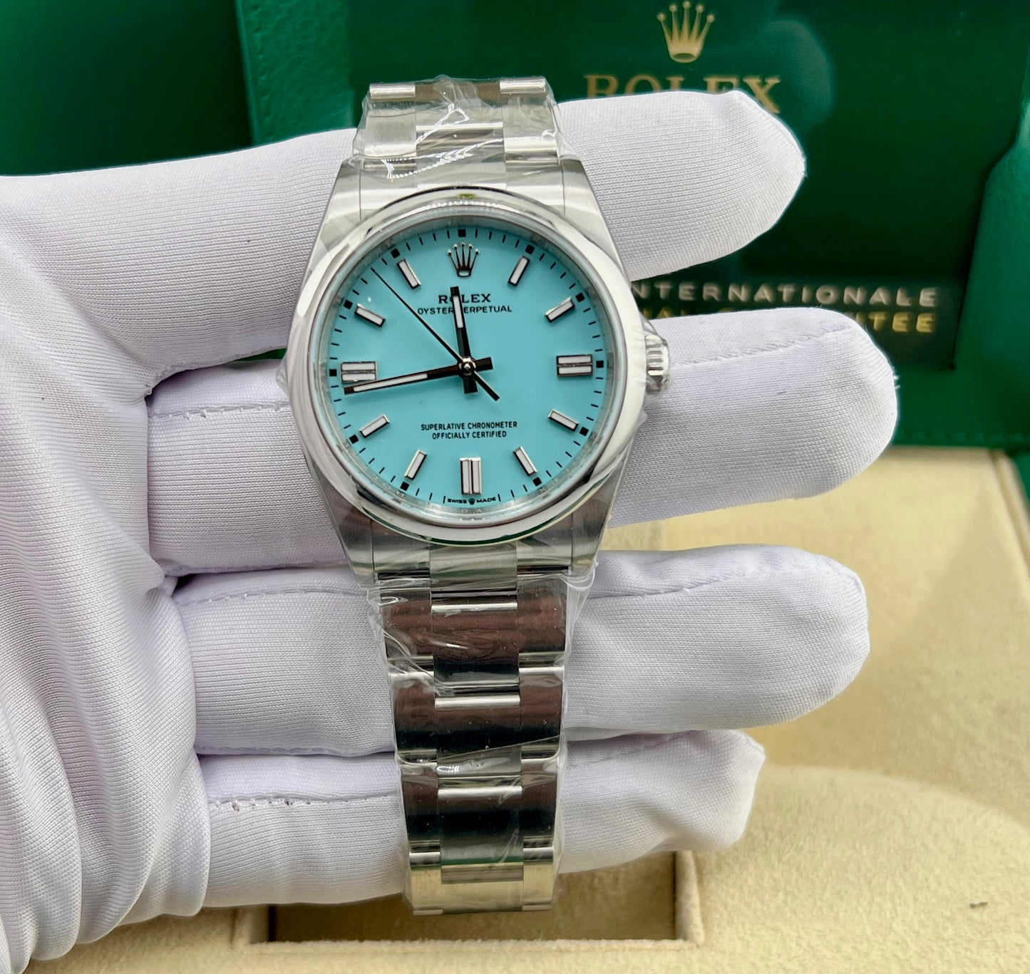 Rolex Oyster Perpetual 36mm 126000 ''Turchese'' 2025 NEW