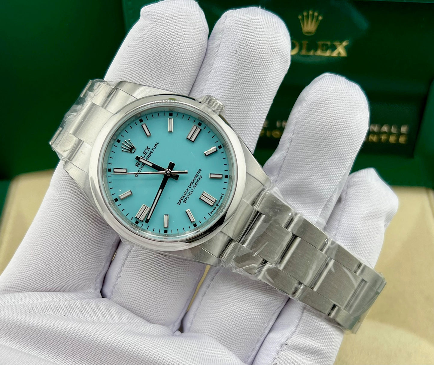 Rolex Oyster Perpetual 36mm 126000 ''Turchese'' 2025 NEW