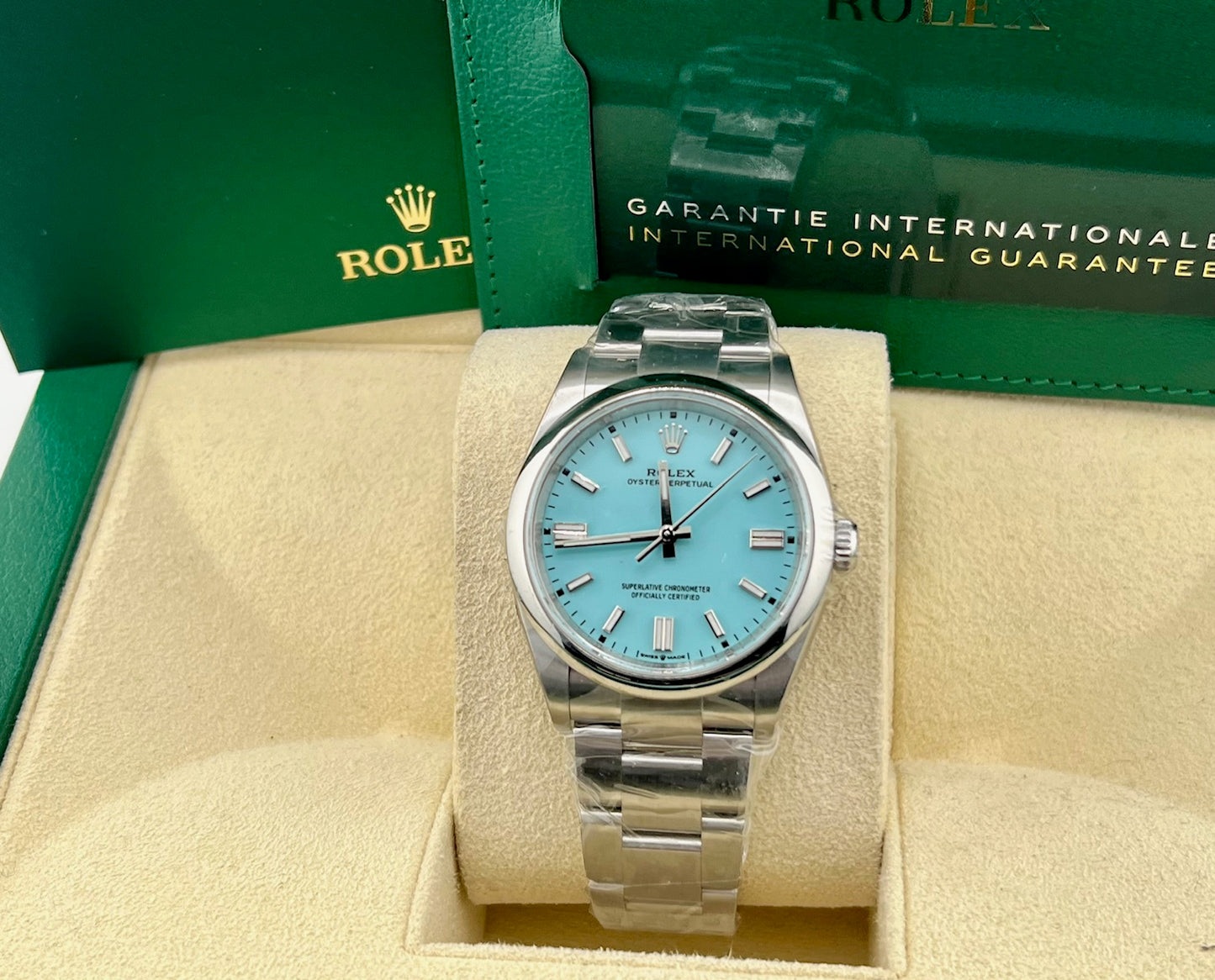 Rolex Oyster Perpetual 36mm 126000 ''Turchese'' 2025 NEW