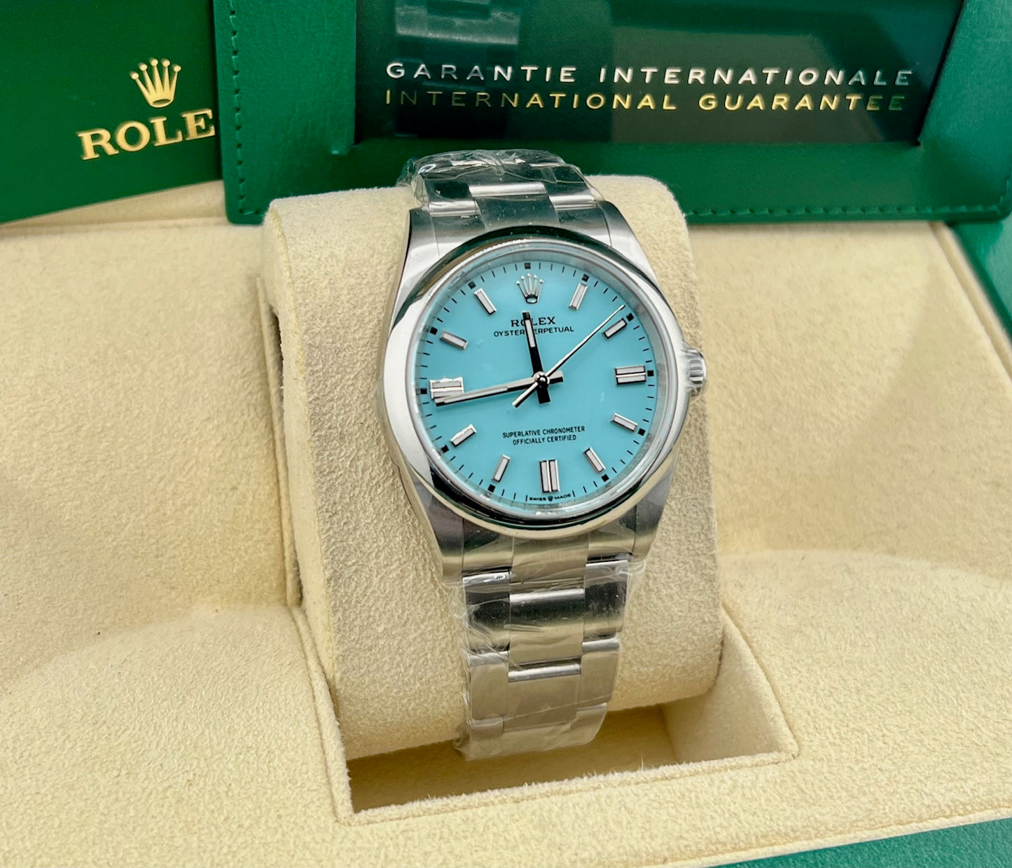 Rolex Oyster Perpetual 36mm 126000 ''Turchese'' 2025 NEW