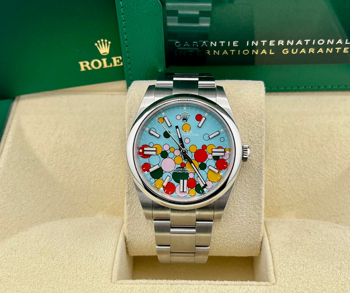 Rolex Oyster Perpetual 41mm 124300 Celebration 2025