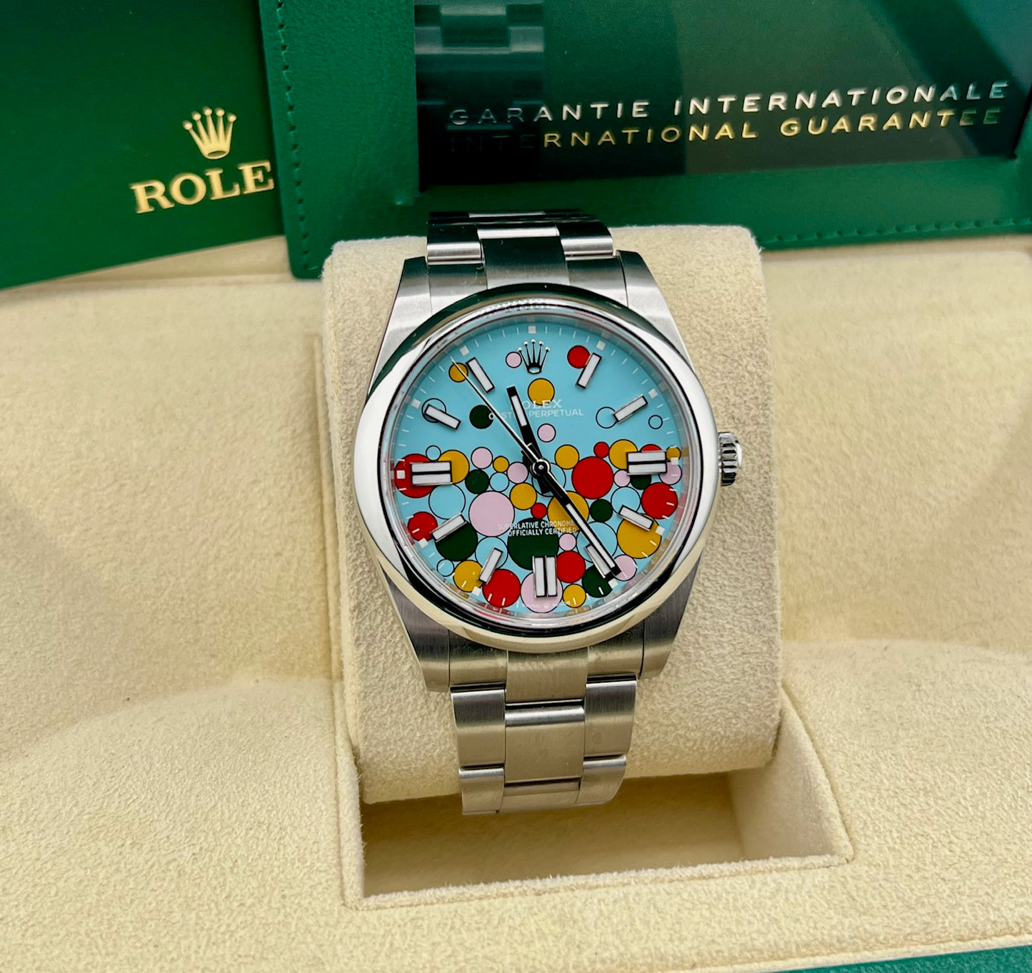 Rolex Oyster Perpetual 41mm 124300 Celebration 2025