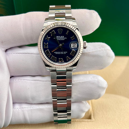 Rolex Datejust 31mm 278274 Oyster Blue Dial Roman index 2022