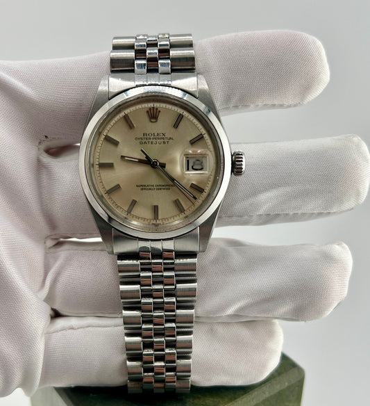 Rolex Datejust 36mm 1600 Jubilèe 1970 solo orologio only watch