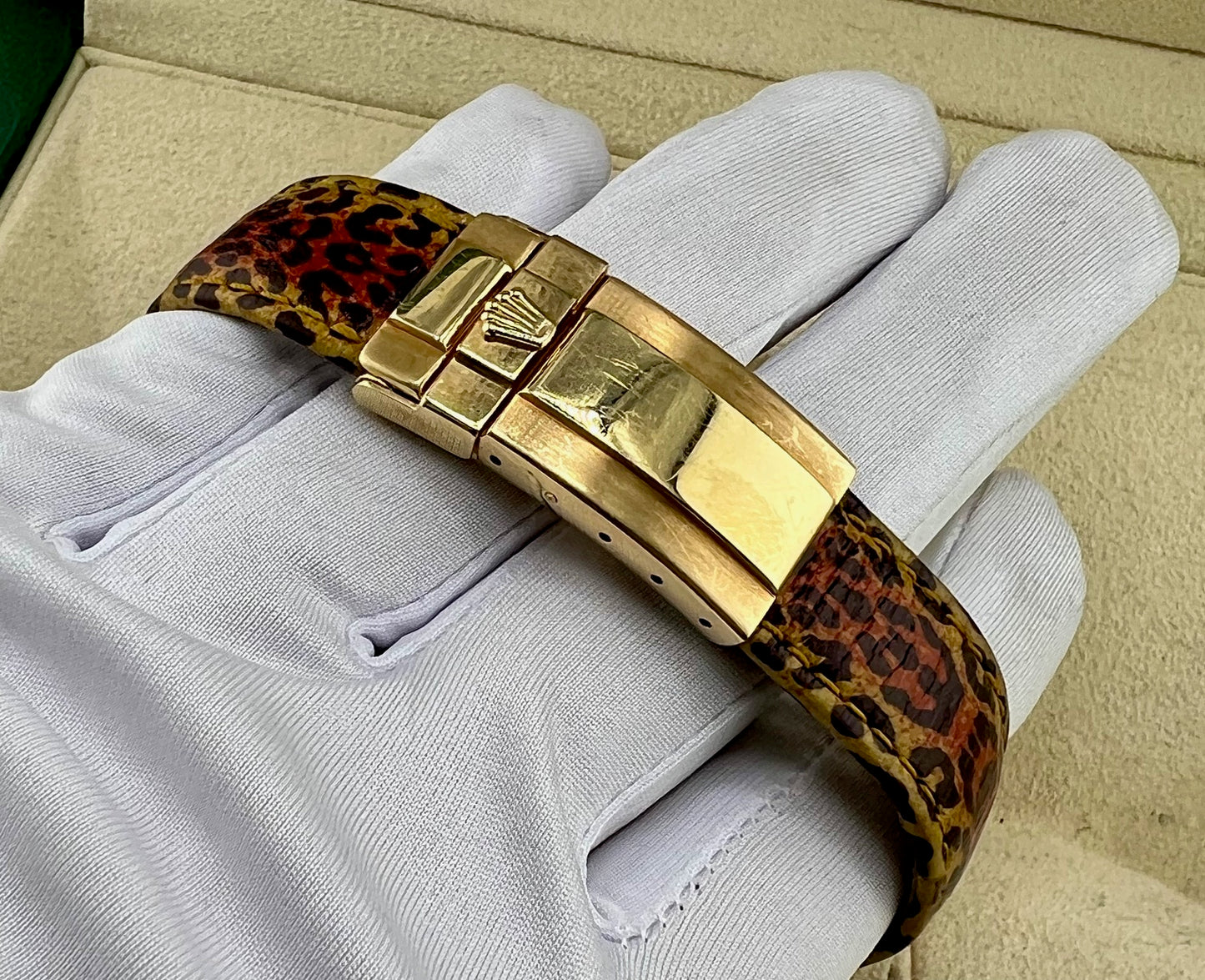 Rolex Daytona 116598SACO Leopard Box&Paper 2007