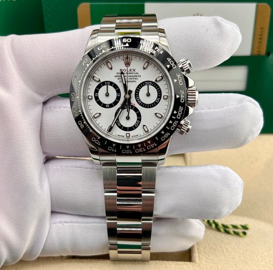 Rolex Daytona 116500LN White Dial 'Panda'' 2017 Full Set (Giappone)