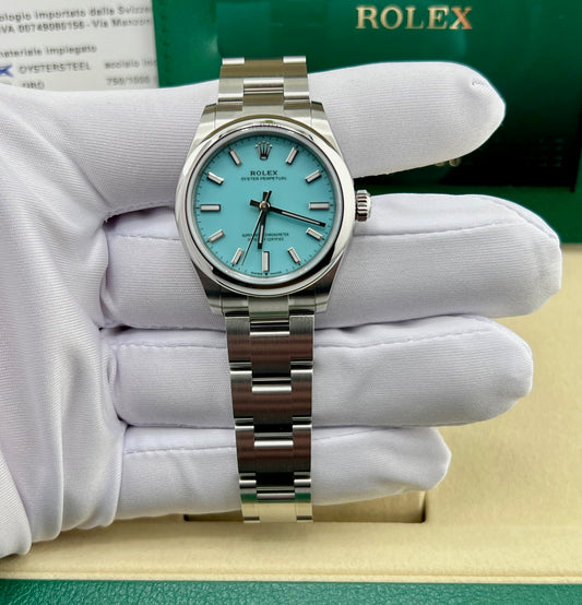 Rolex Oyster Perpetual 31mm 277200 Turchese Dial 2025 New
