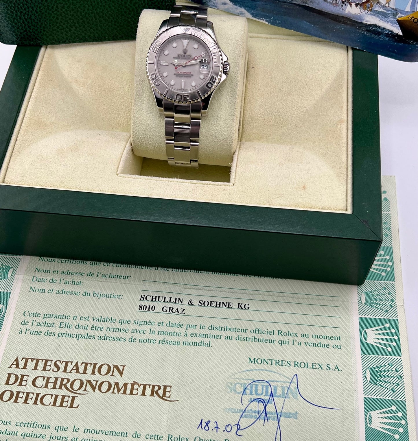 Rolex Yacht-Master 35mm 168622 Full Set 2002