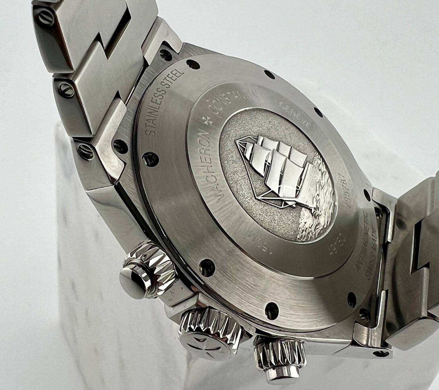 Vacheron Constantin Overseas Chronograph 49150 Black Dial