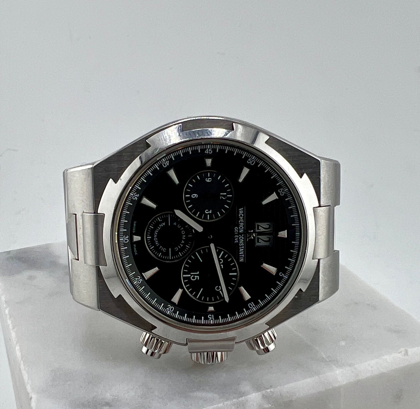 Vacheron Constantin Overseas Chronograph 49150 Black Dial