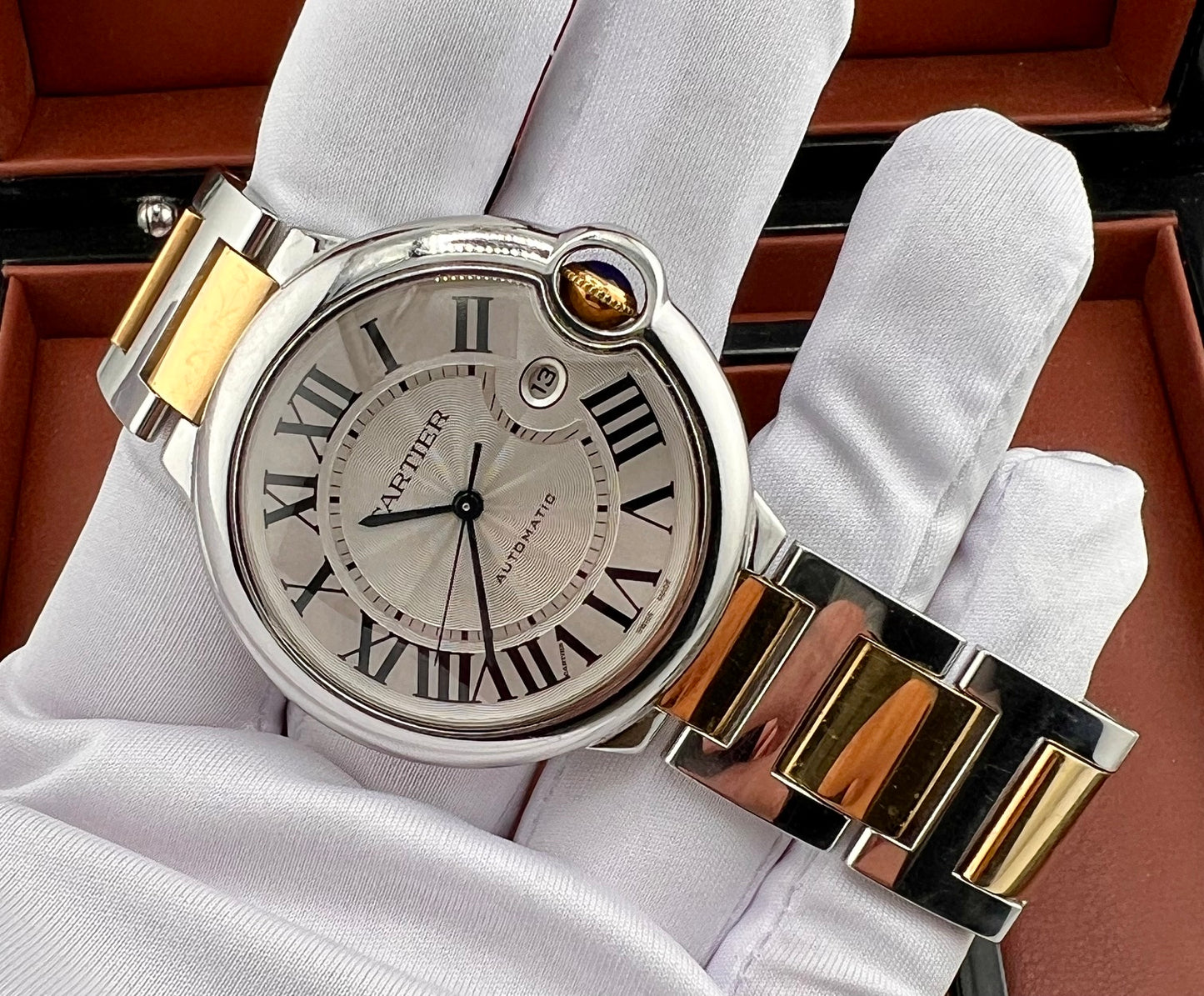 Cartier Ballon Bleu 42mm 3001 only watch solo orologio