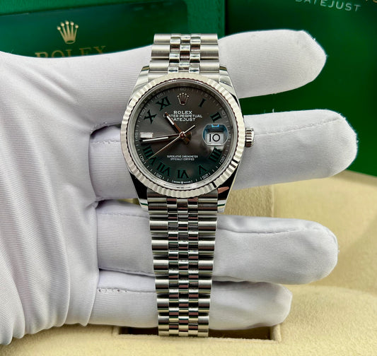 Rolex Datejust 36mm 126234 Wimbledon Jubilèe 2024