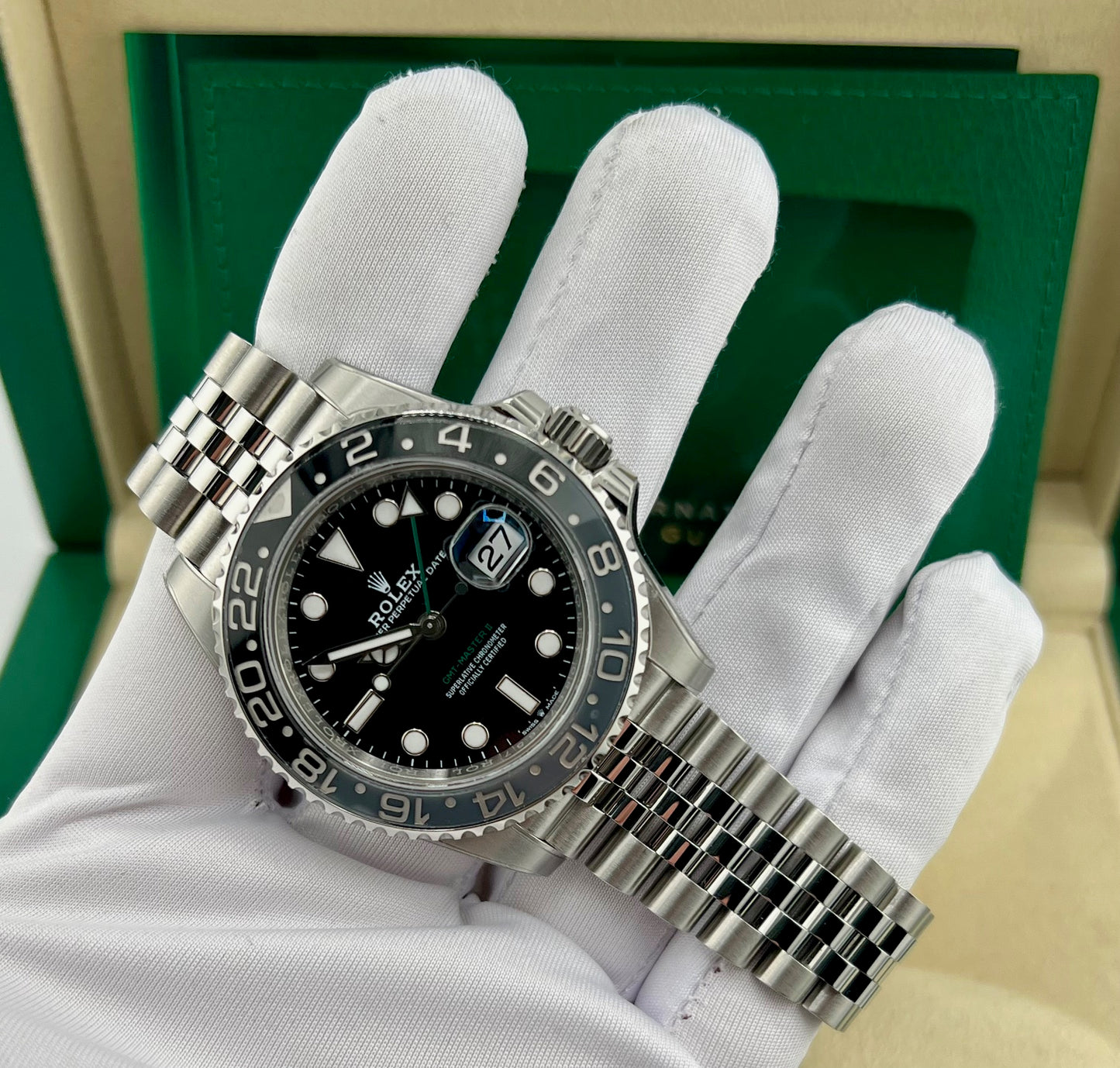 Rolex GMT-Master II 126710GRNR ''Bruce Wayne'' Jubilèe 2024 NEW