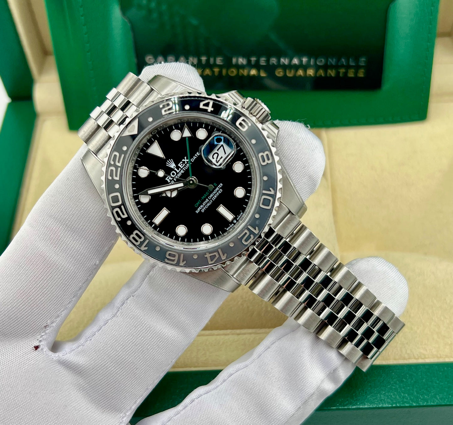 Rolex GMT-Master II 126710GRNR ''Bruce Wayne'' Jubilèe 2024 NEW