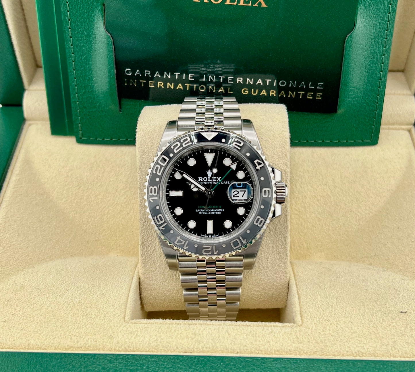 Rolex GMT-Master II 126710GRNR ''Bruce Wayne'' Jubilèe 2024 NEW
