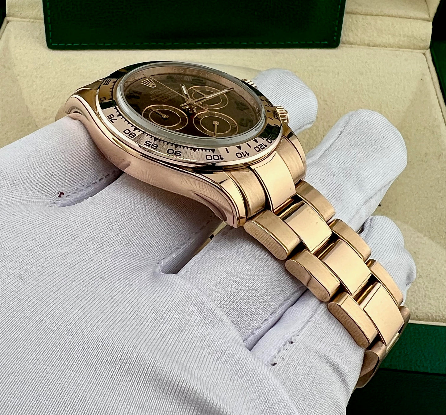 Rolex Daytona 116505 ''Chocolate'' 2017 Rose Gold UK