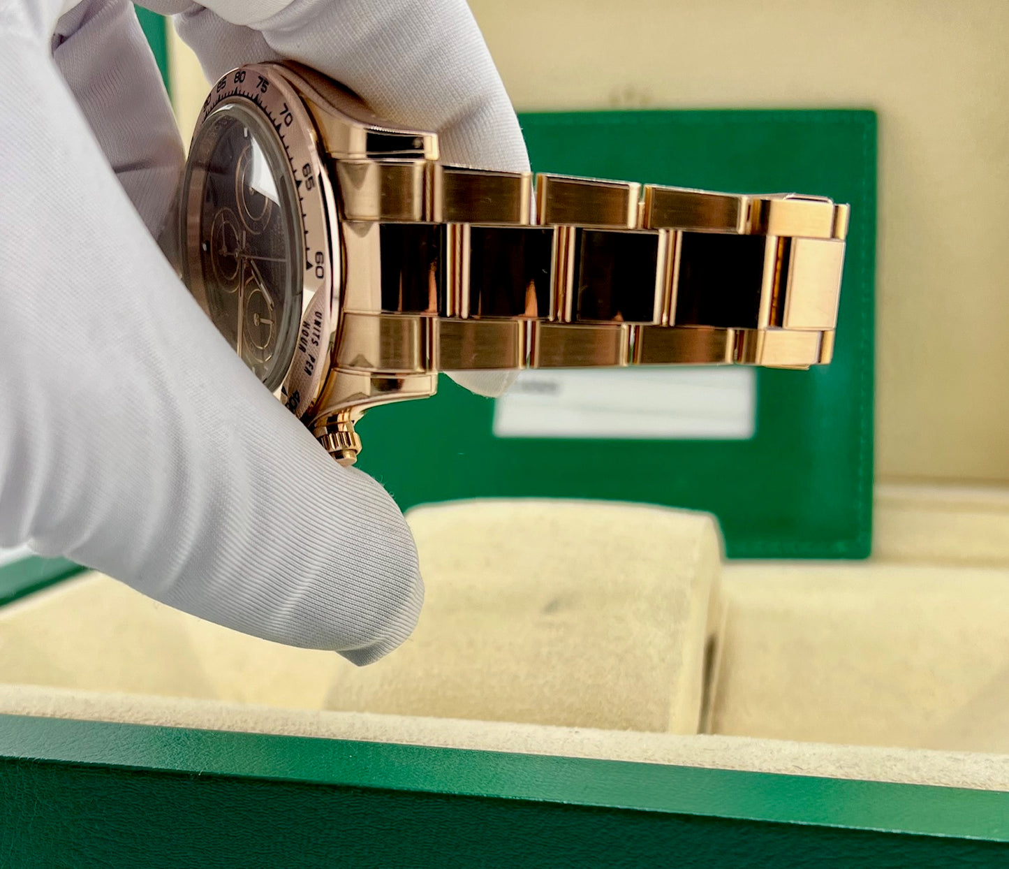 Rolex Daytona 116505 ''Chocolate'' 2017 Rose Gold UK