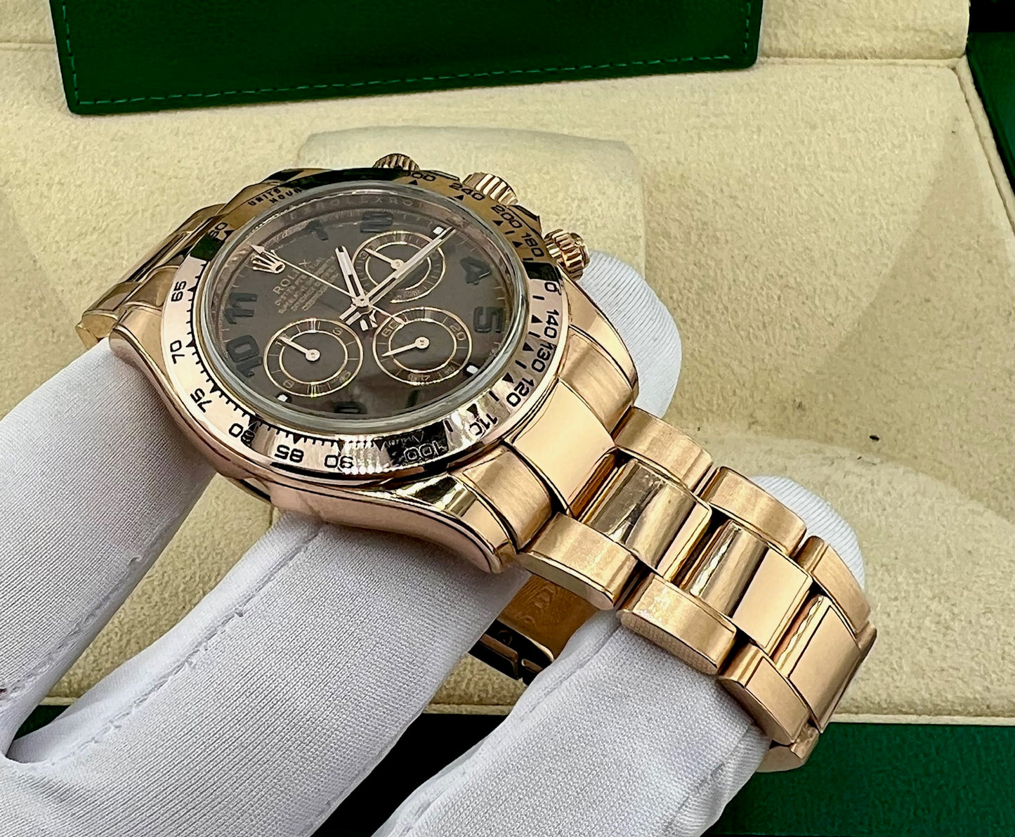 Rolex Daytona 116505 ''Chocolate'' 2017 Rose Gold UK