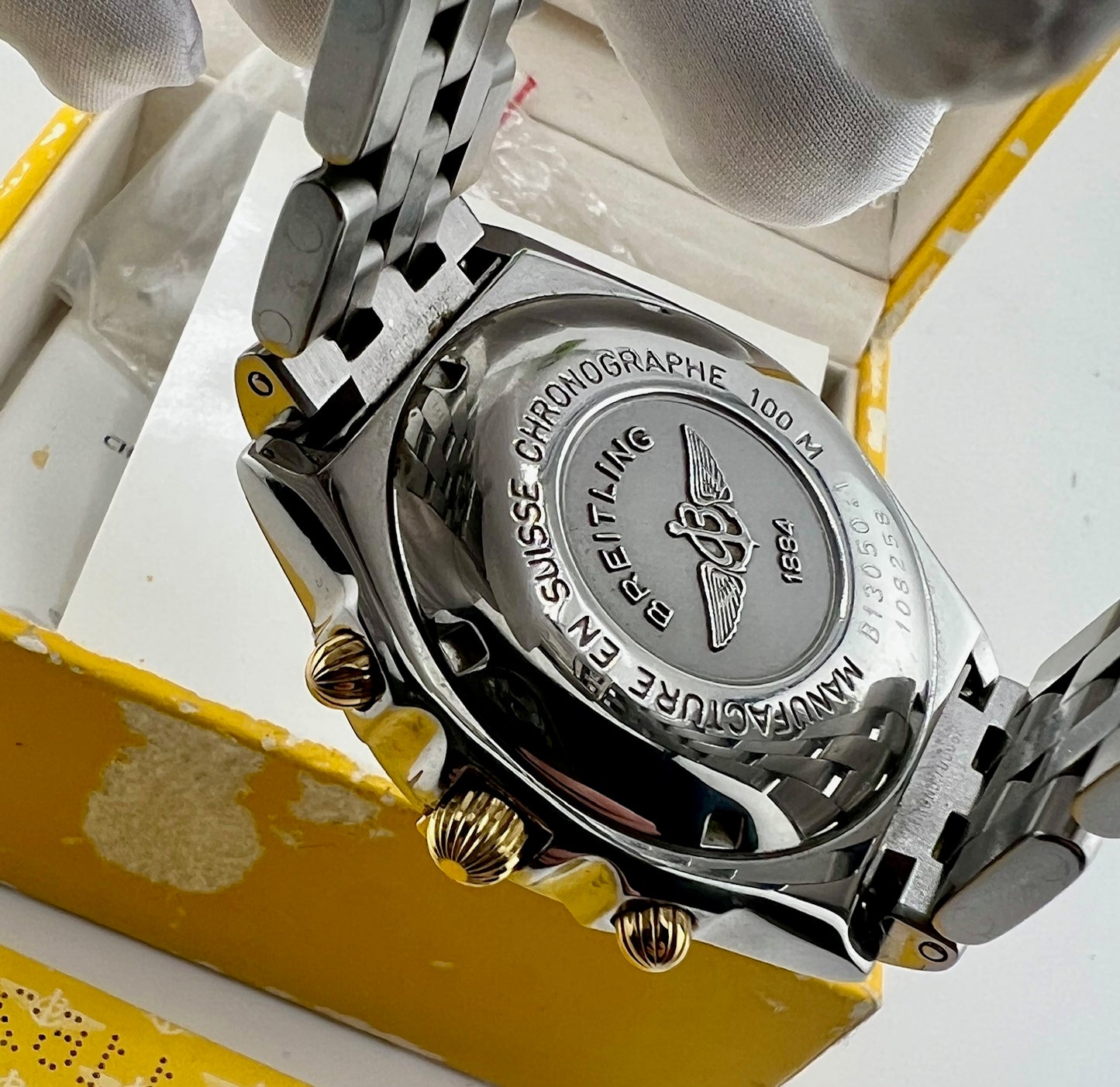 Breitling Chronomat B13050.1 Full Set 1996