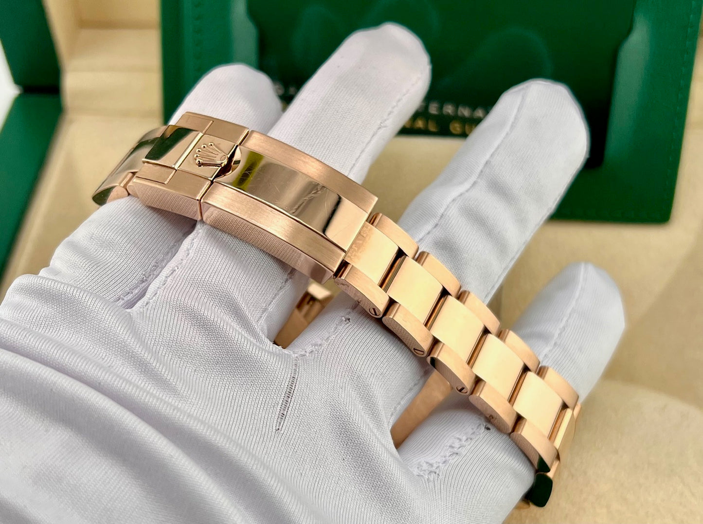 Rolex Daytona 116505 Chocolate 2020 full set 40mm rose gold