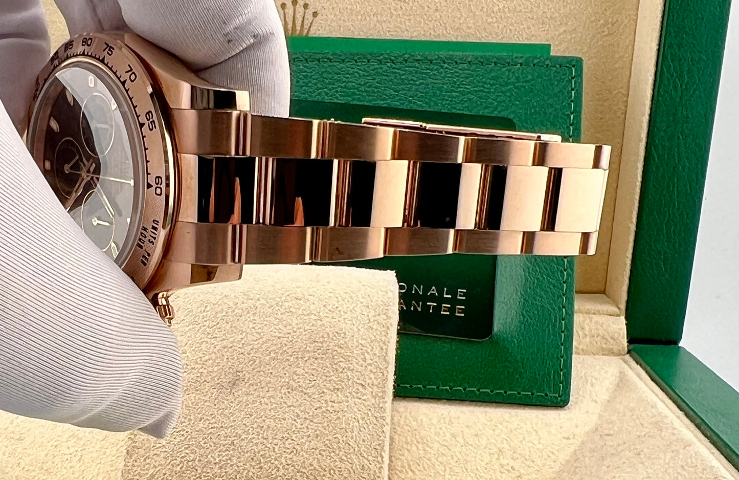 Rolex Daytona 116505 Chocolate 2020 full set 40mm rose gold