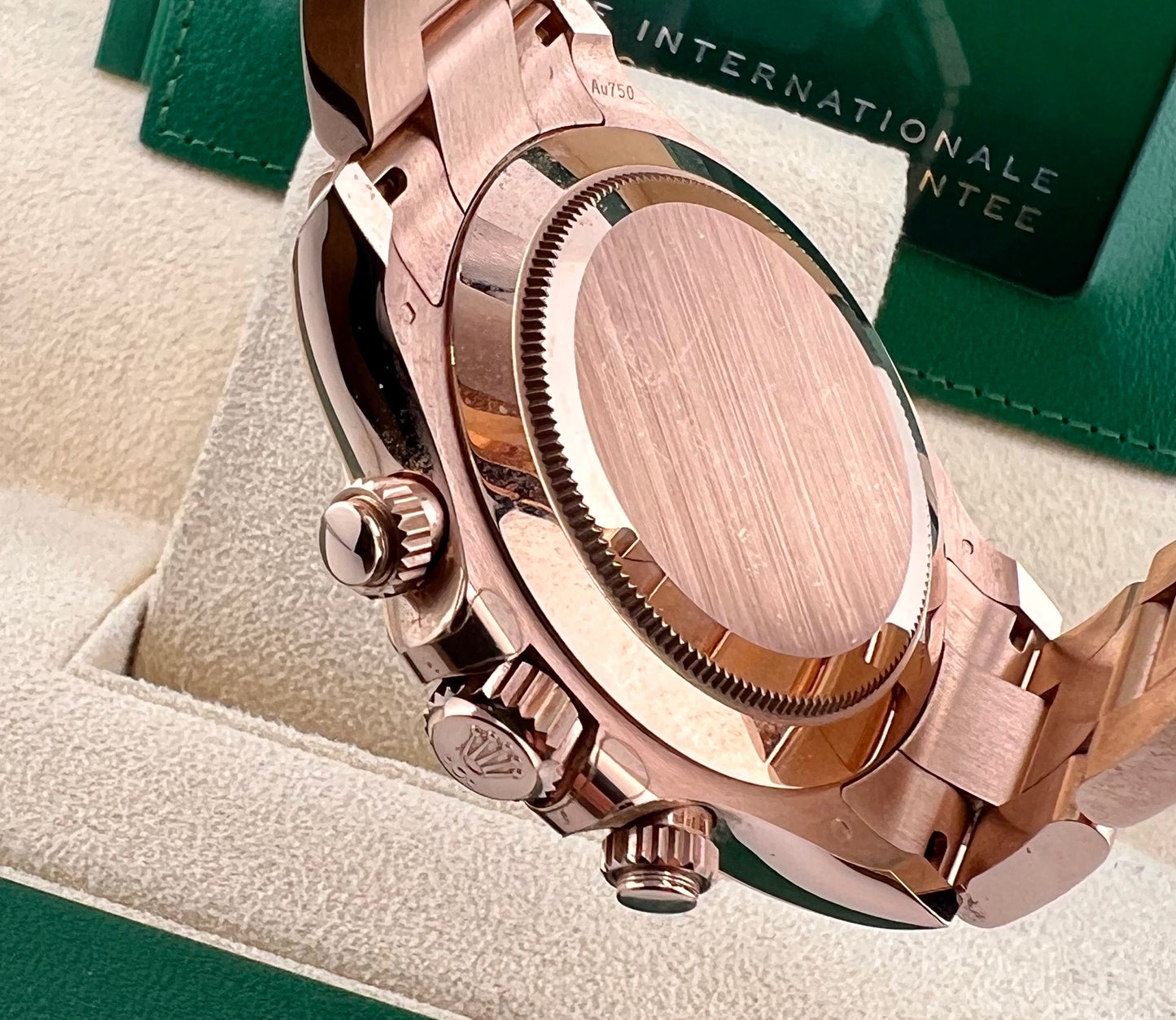 Rolex Daytona 116505 Chocolate 2020 full set 40mm rose gold