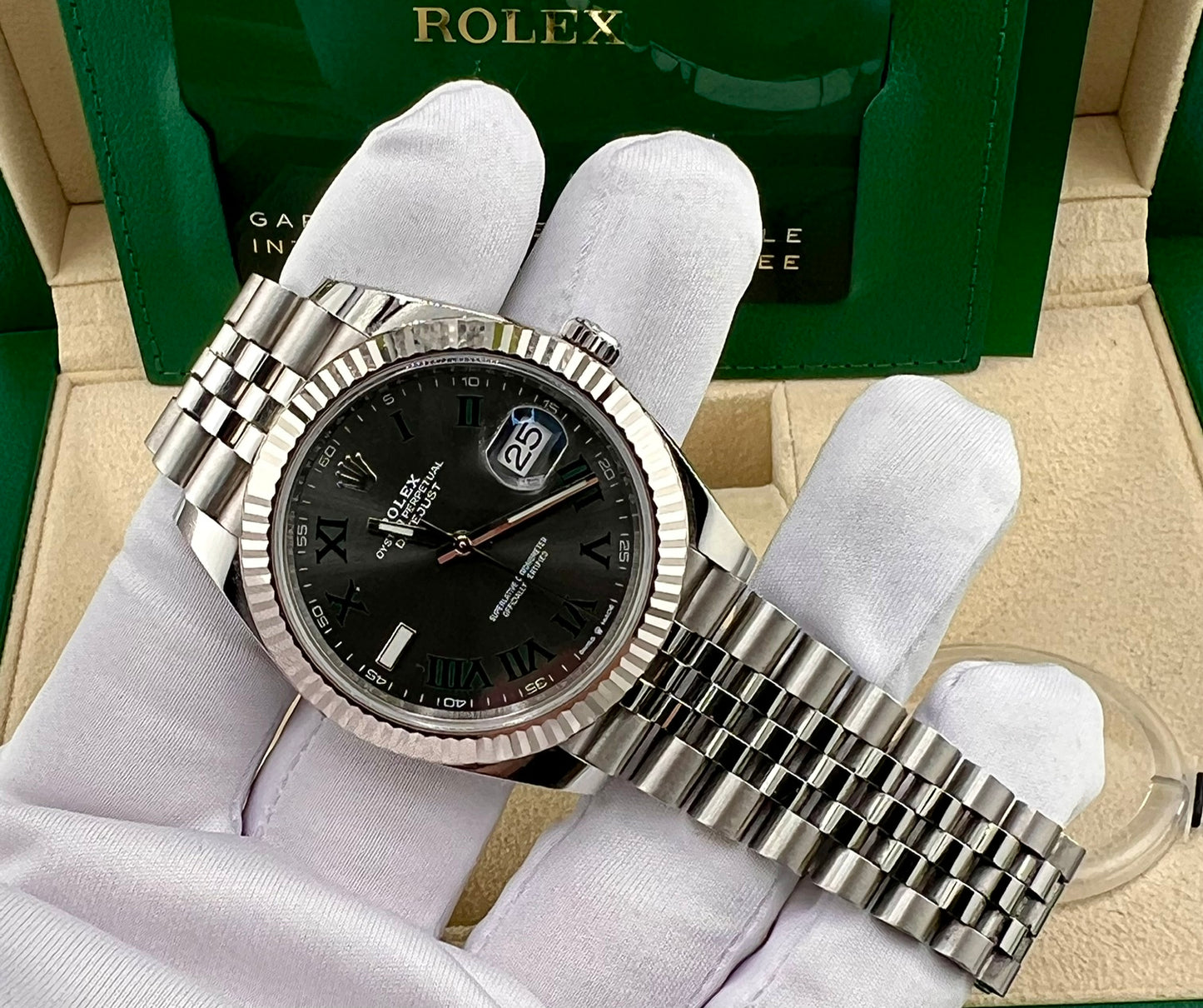 Rolex Datejust 41mm 126334 Wimbledon 2022 jubilèe