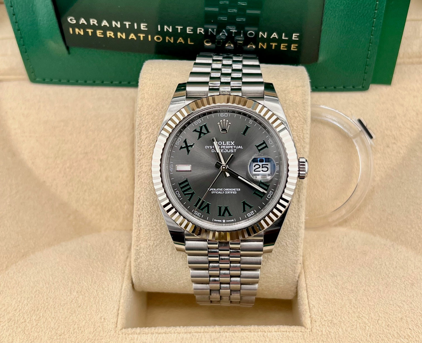 Rolex Datejust 41mm 126334 Wimbledon 2022 jubilèe