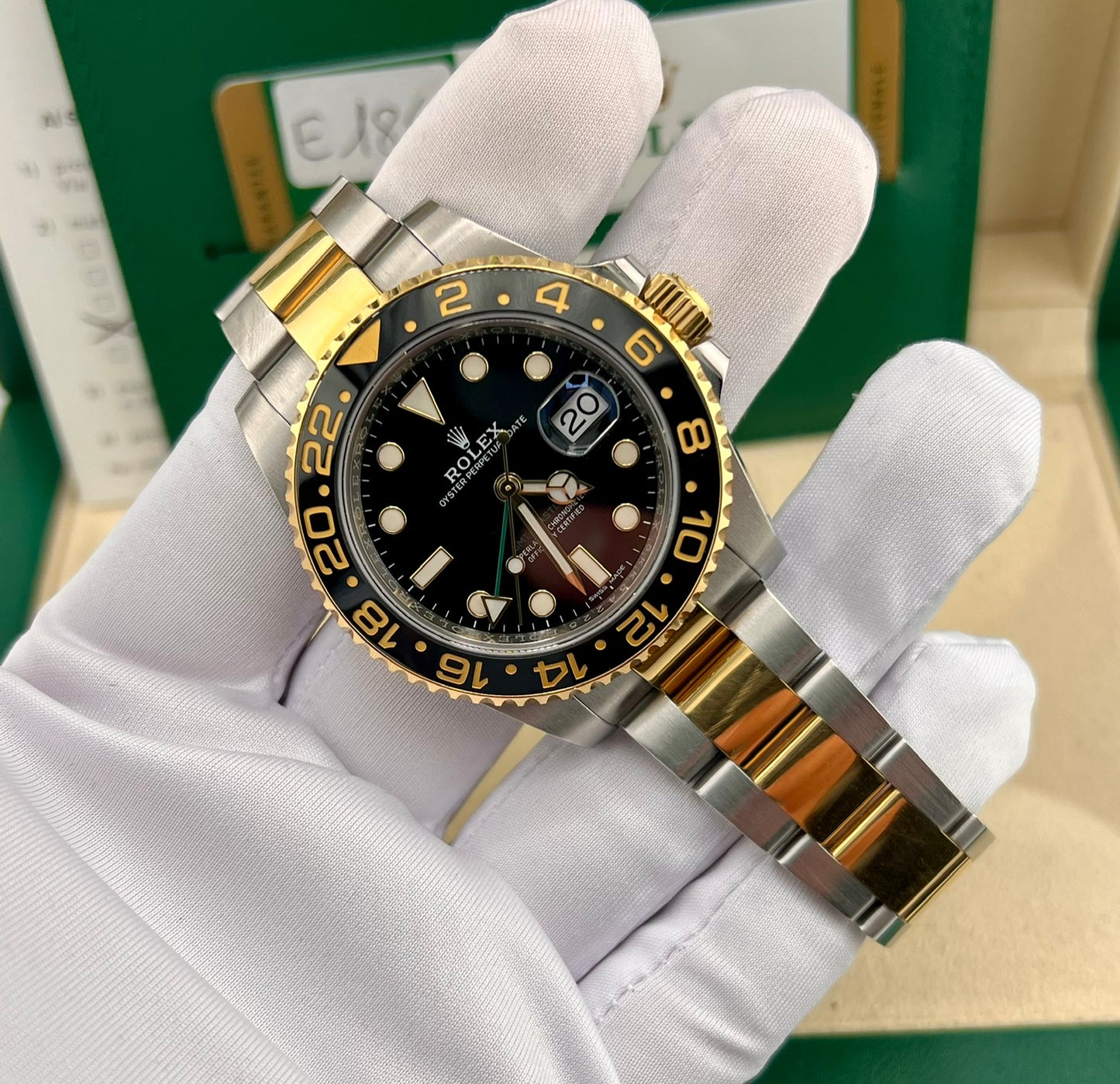 Rolex GMT-Master II 116713LN 2019 Ita Full Set 40mm