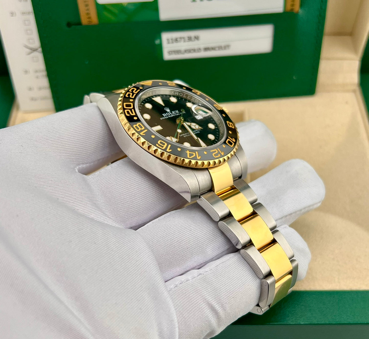 Rolex GMT-Master II 116713LN 2019 Ita Full Set 40mm