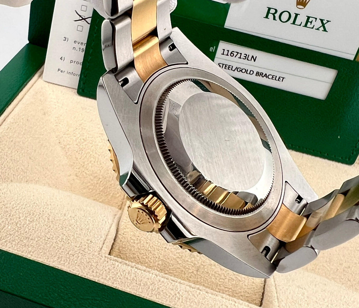 Rolex GMT-Master II 116713LN 2019 Ita Full Set 40mm