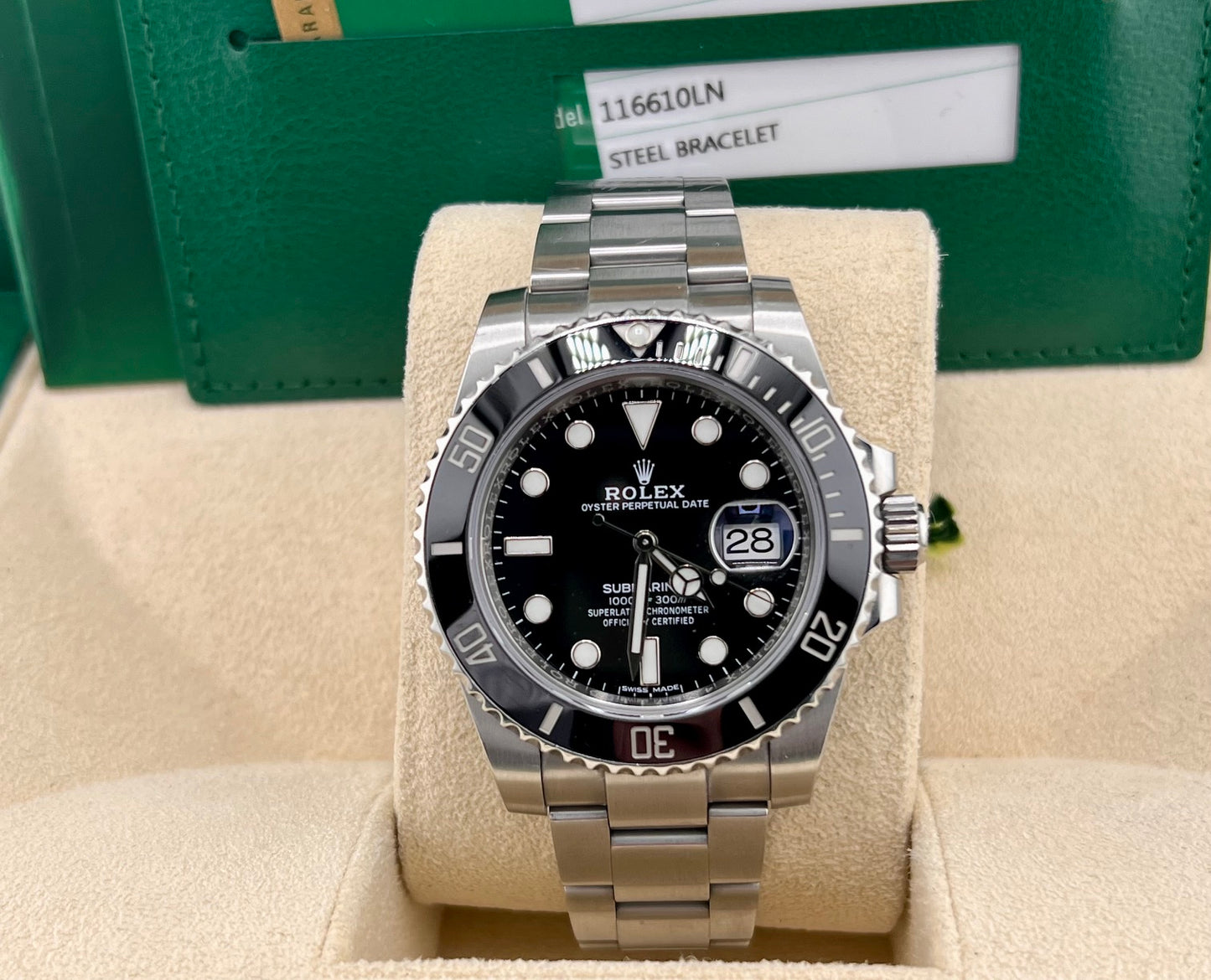 Rolex Submariner Date 40mm 116610LN 2019 Full Set Ita