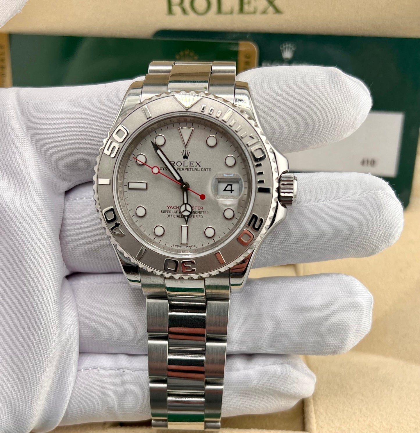 Rolex Yacht-Master 40mm 16622 RRR Box&Paper 2009 Japan + Service 2017